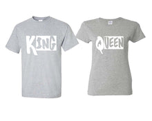 이미지를 갤러리 뷰어에 로드 , King and Queen matching couple shirts.Couple shirts, Sports Grey t shirts for men, t shirts for women. Couple matching shirts.
