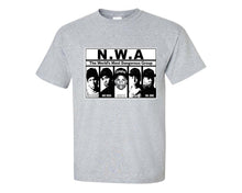 Cargar imagen en el visor de la galería, NWA custom t shirts, graphic tees. Sports Grey t shirts for men. Sports Grey t shirt for mens, tee shirts.
